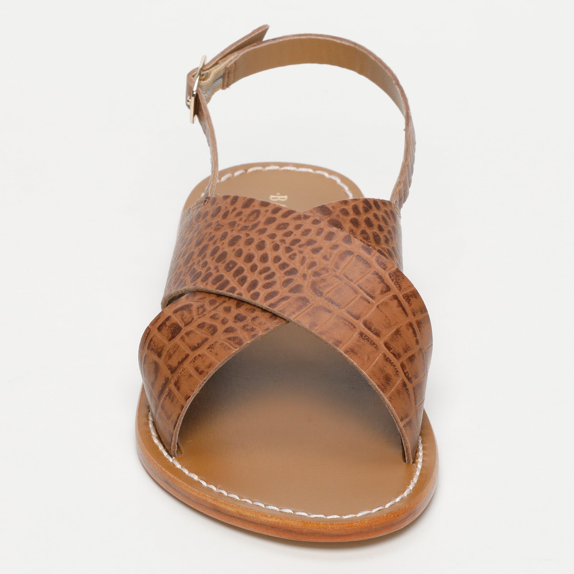 Sandales Sibella Tan Croco