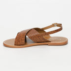 Sandales Sibella Tan Croco