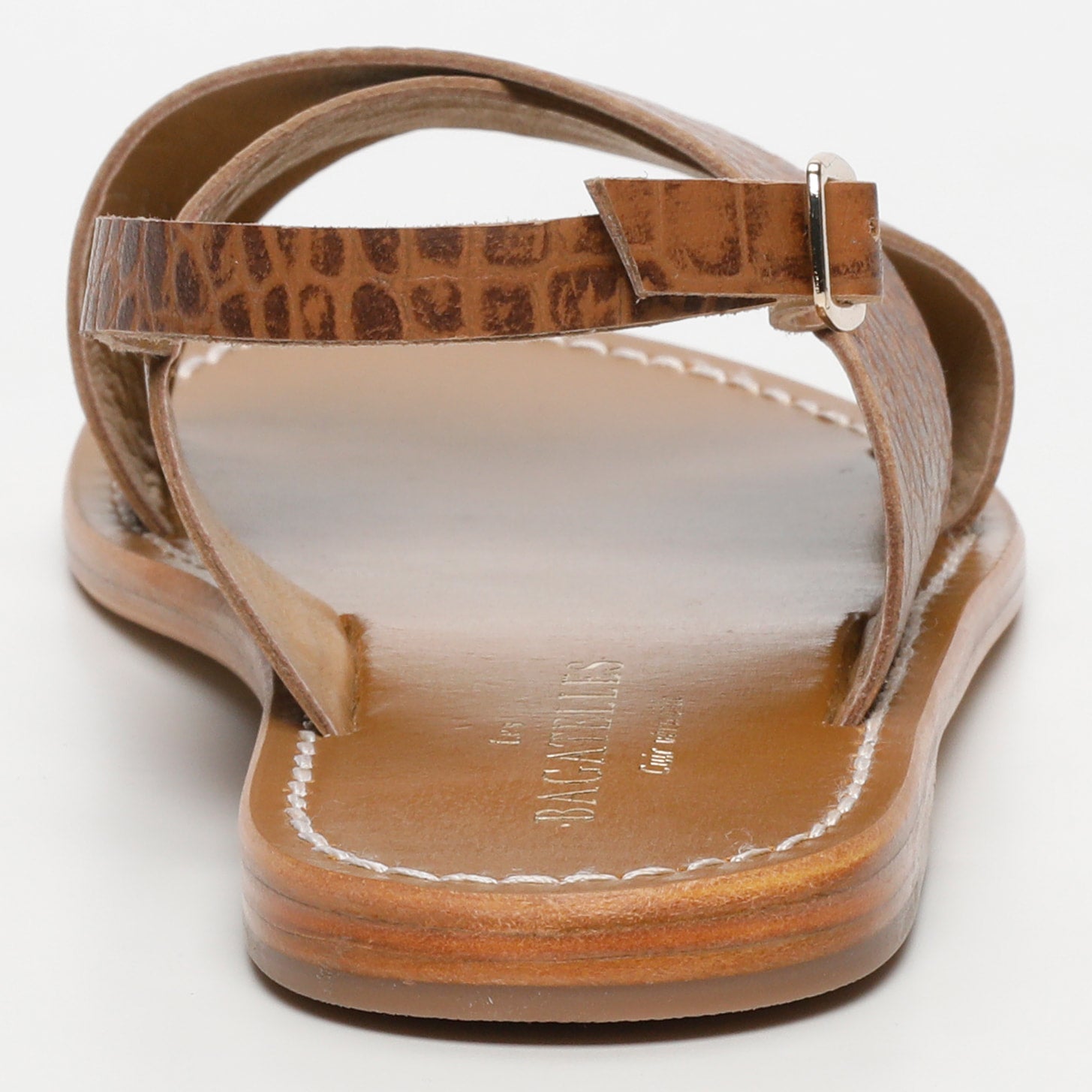 Sandales Sibella Tan Croco