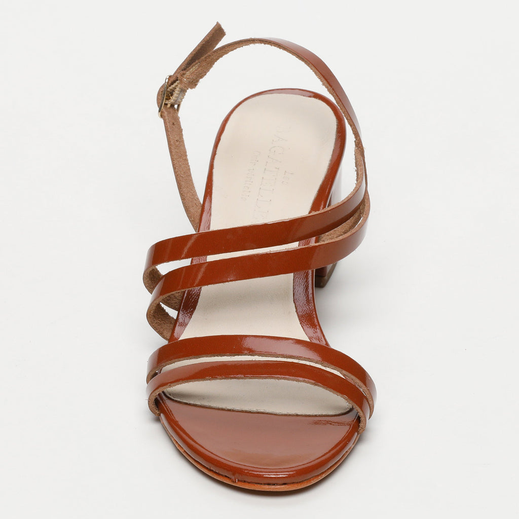 Sandales À Talons Kachina - Camel Patent