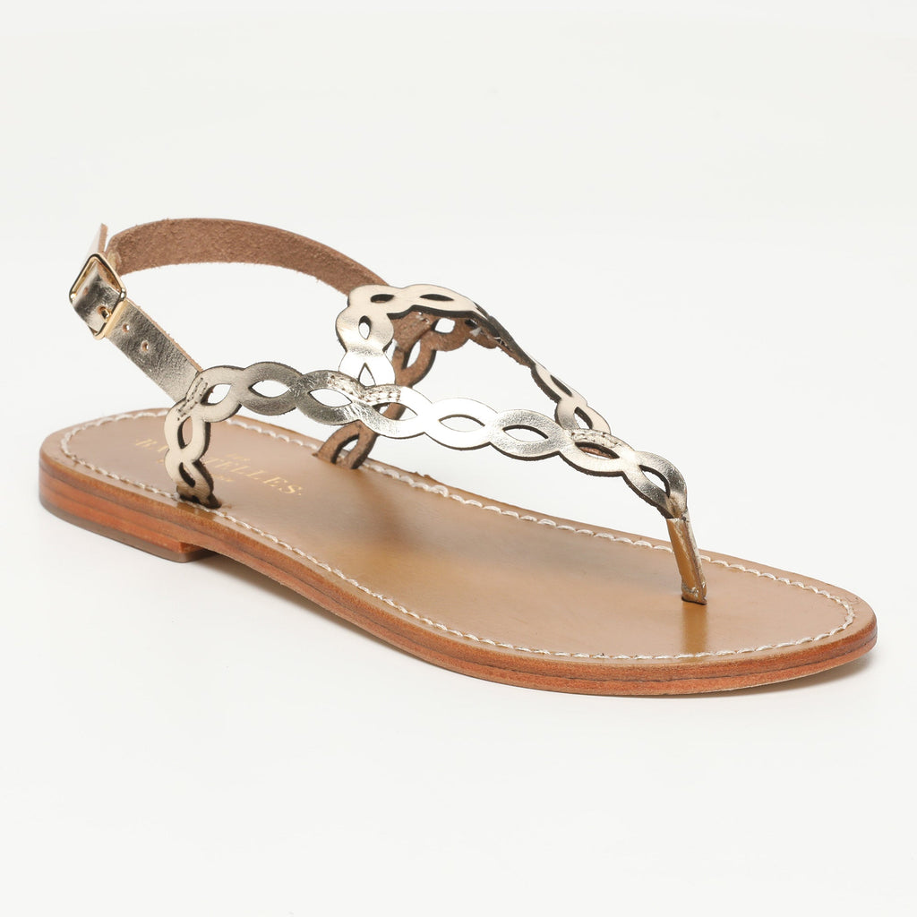 Sandales Ampezzo - Gold