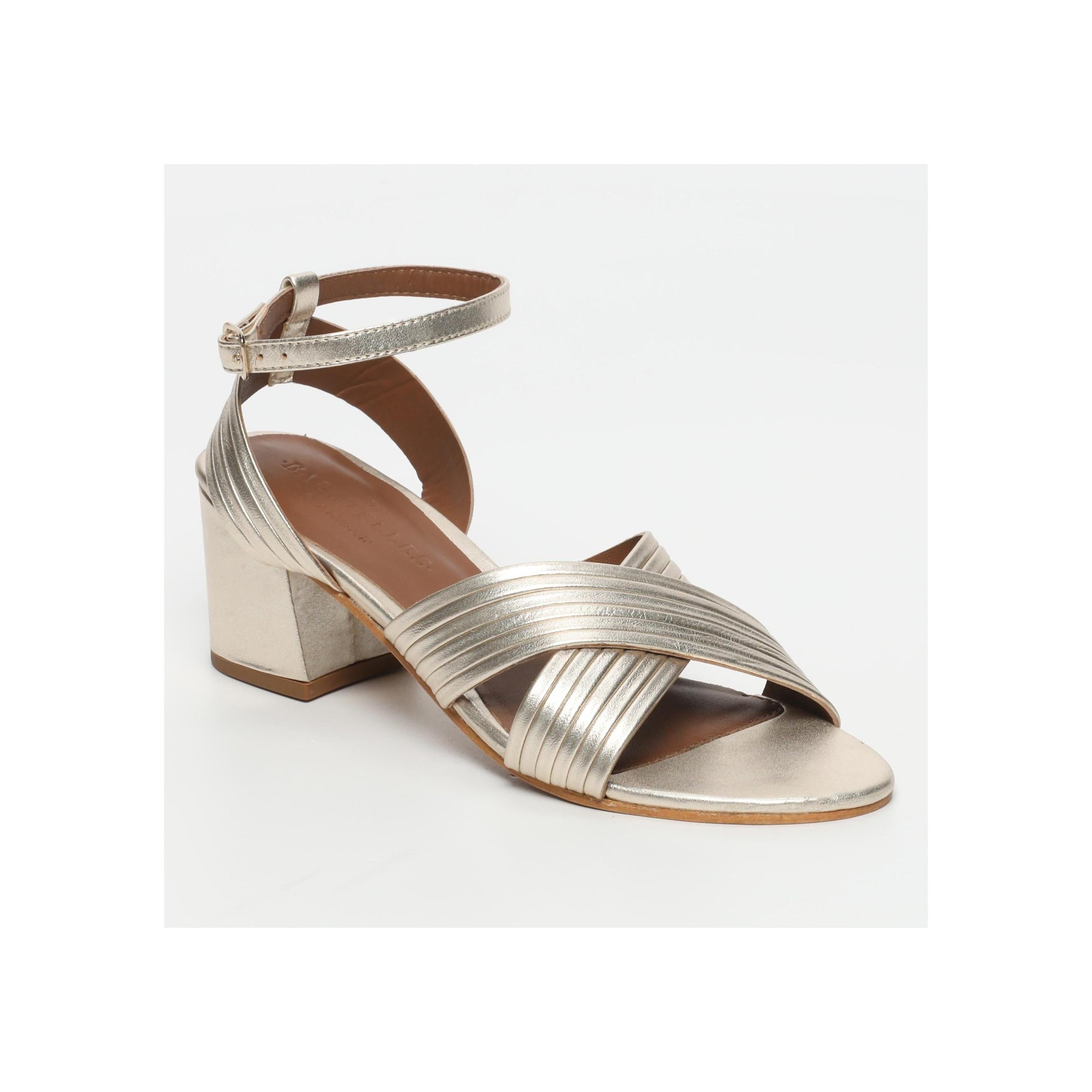 Sandales A Talons Ysaline - Platinium