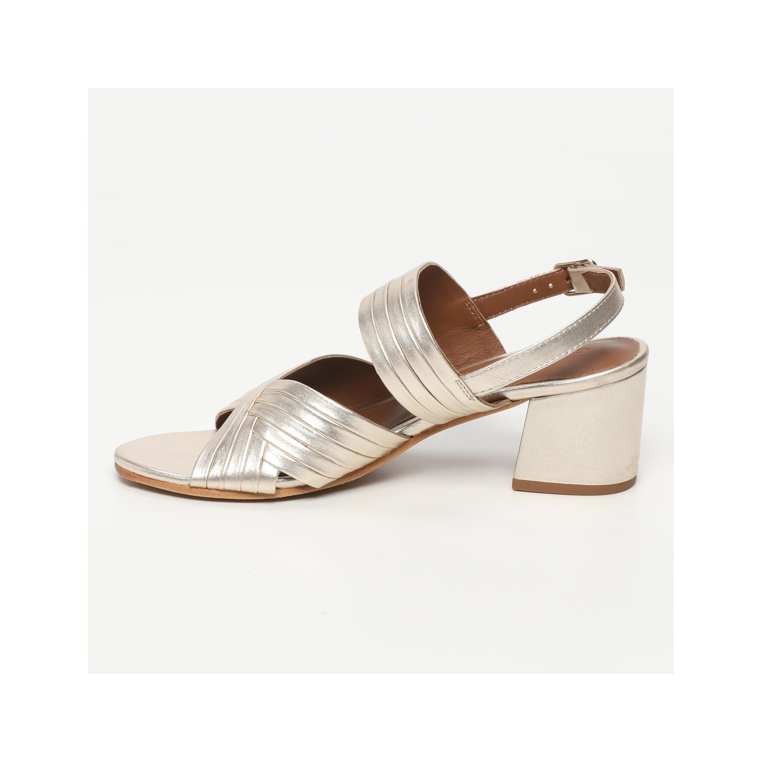 Sandales A Talons Elowen - Platinium