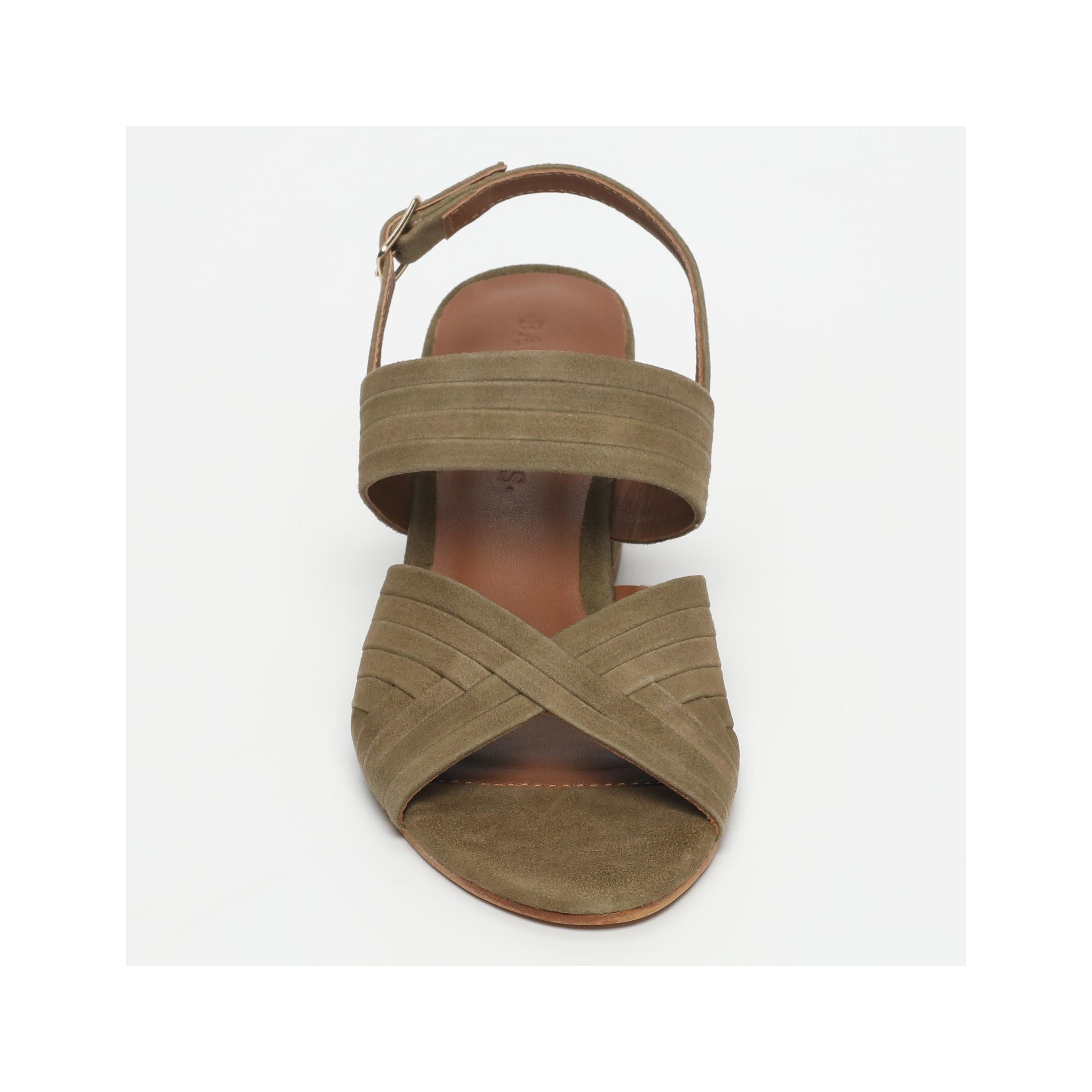 Sandales A Talons Elowen - Olive