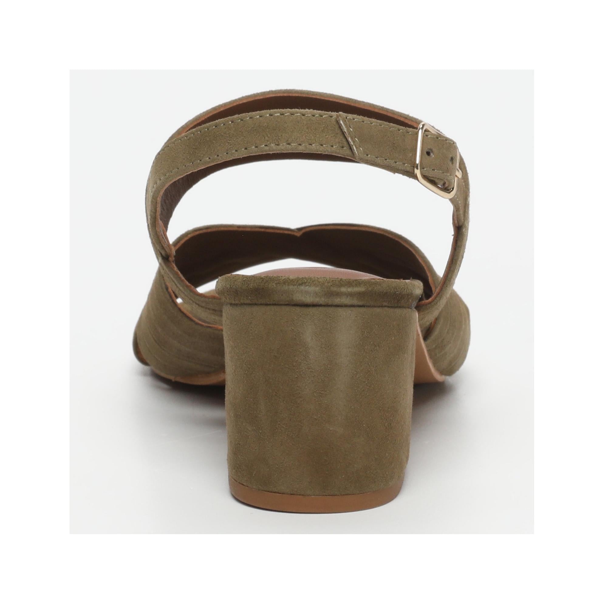 Sandales A Talons Elowen - Olive