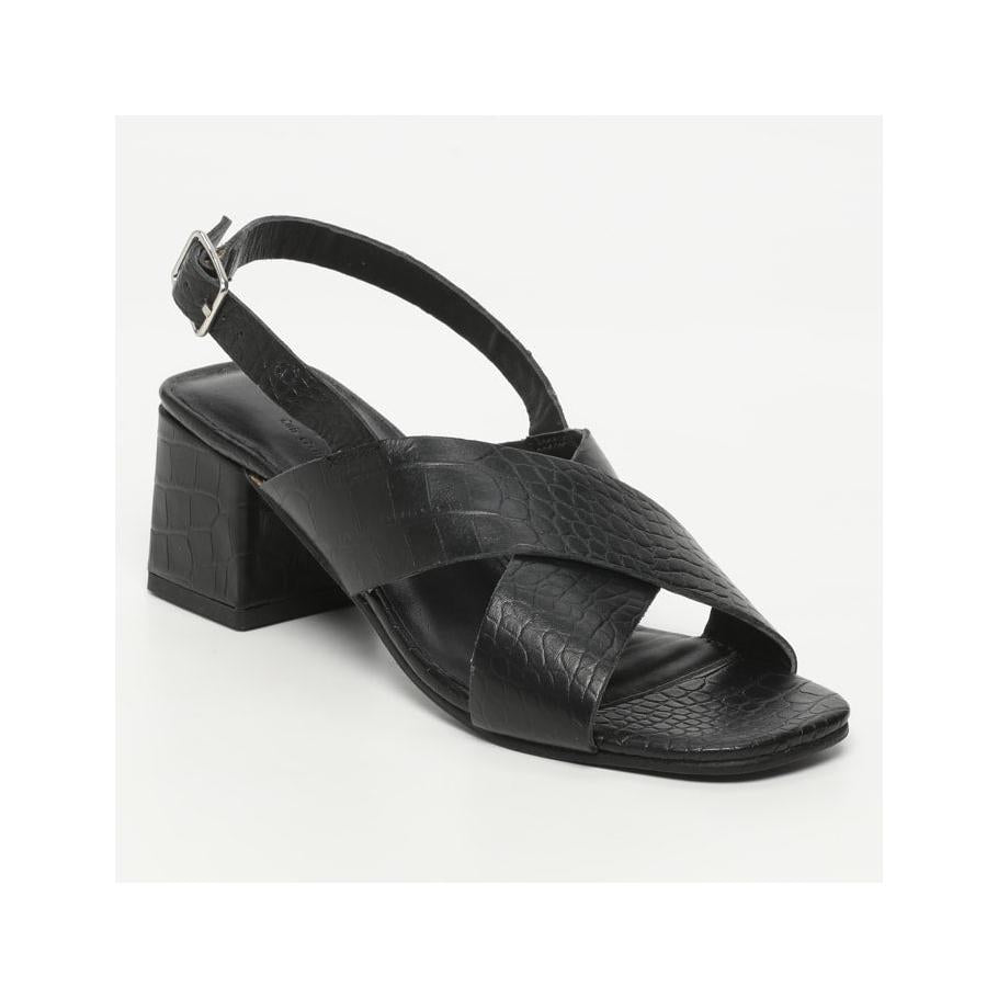 Sandales Linum - Noir