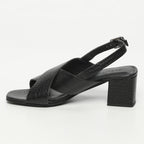 Sandales Linum - Noir