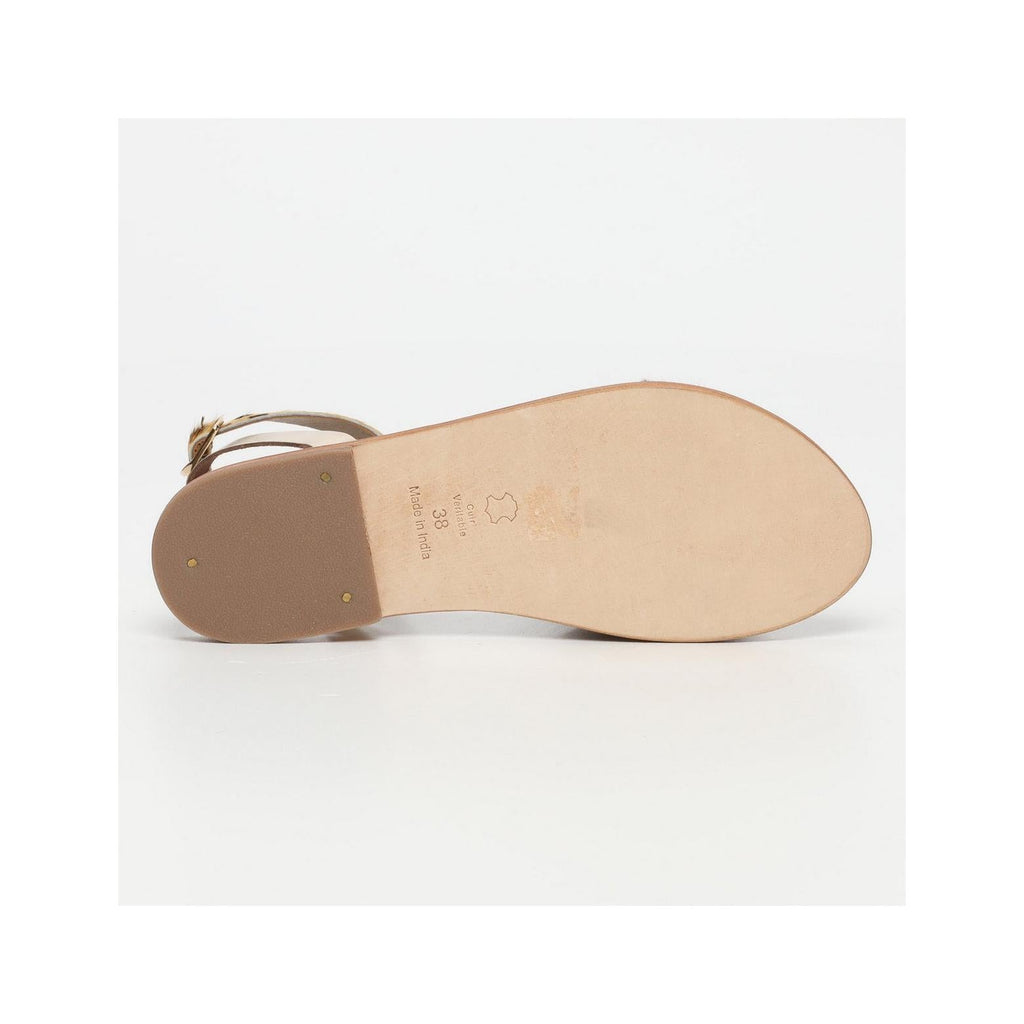Sandales Brione - Gold & Leopard