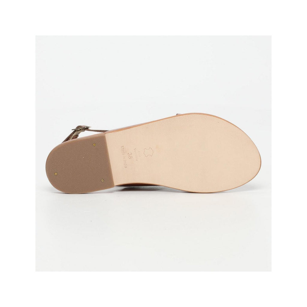 Sandales Sibella - Camel Patent