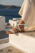 Sandales Manzanilla - Blanc