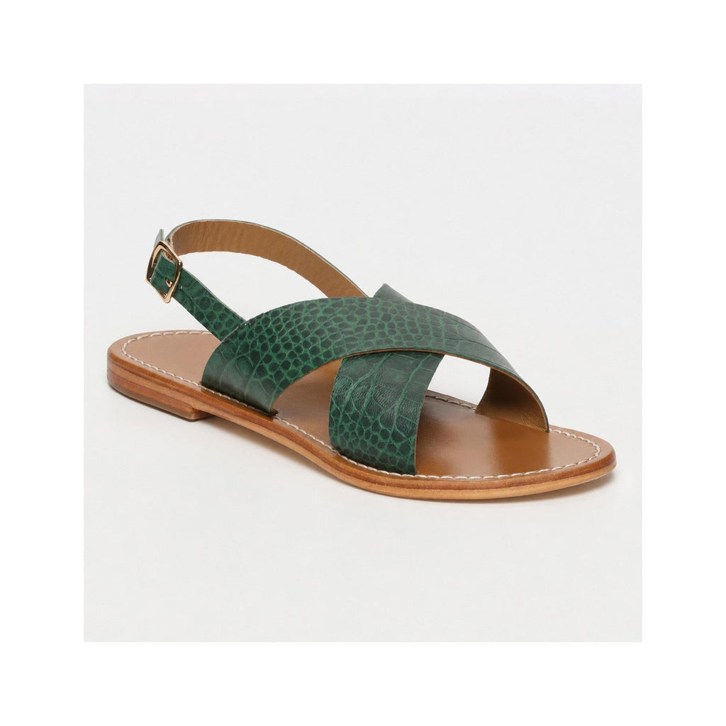 Sandales Acoyte - Croco Vert