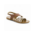 Sandales Alienor - Or+Camel