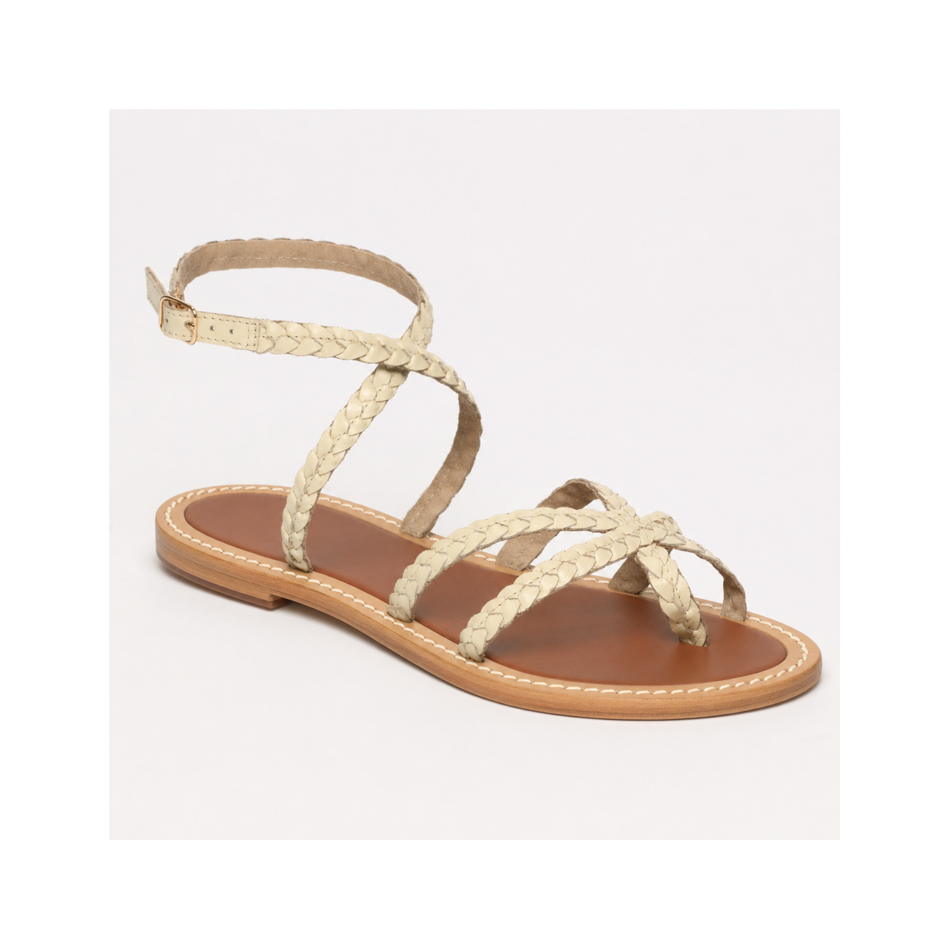 Sandales Belinda - Ivoire