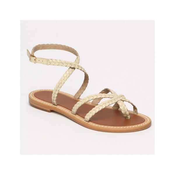 Sandales Belinda - Ivoire