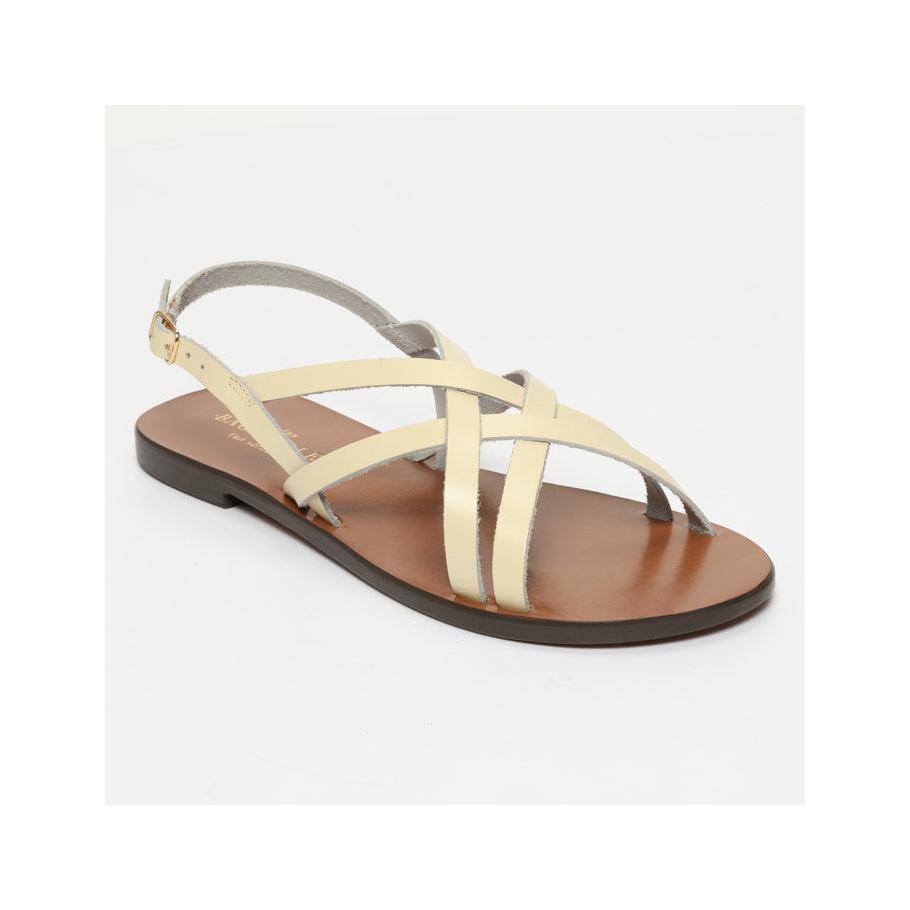 Sandales Priscilla - Ivoire