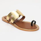 Sandales Fiona - Dark Gold & Black