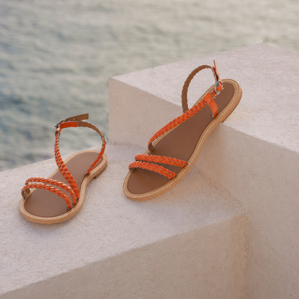 Sandales Kalyra - Orange