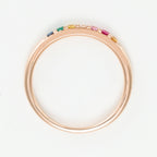 Bague "Color Line"