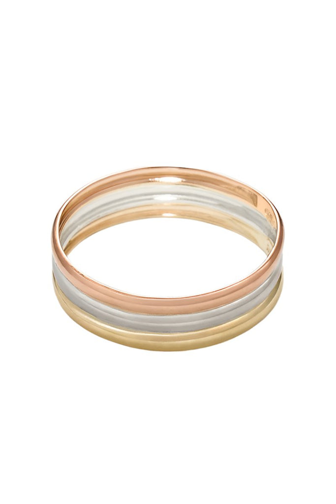Bague "Maryam" - Or Tricolore 375/1000