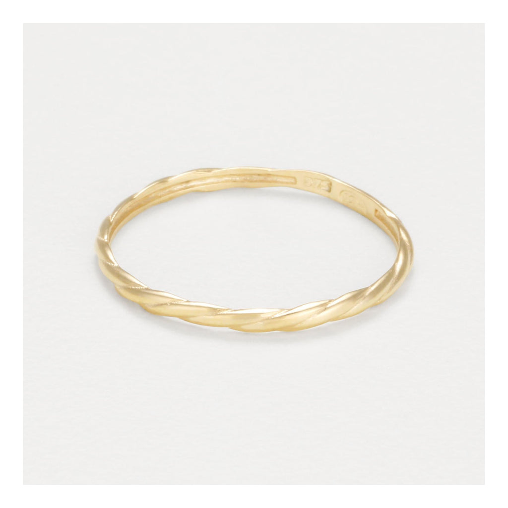Bague " Adolie" Or Jaune 375 / 1000