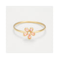 Bague " Reese" Or Jaune 375 / 1000 Et Zirconium