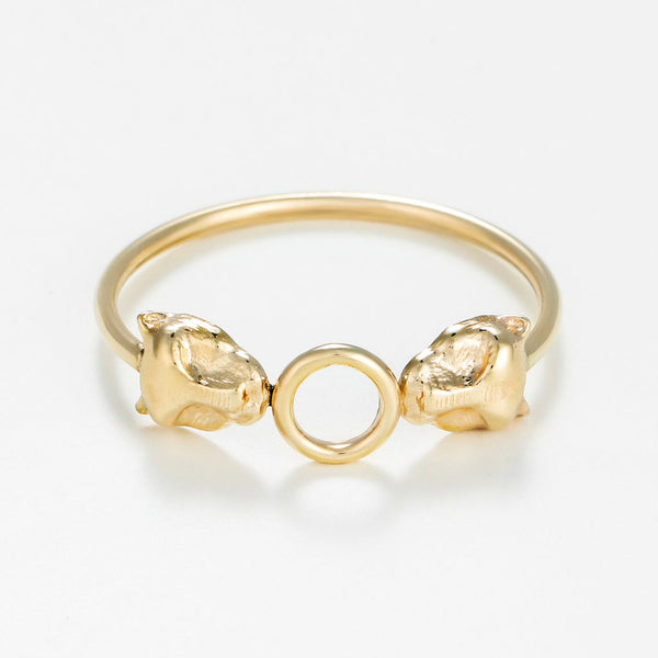 Bague "Savage" - Or Jaune 375/1000