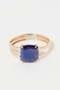 Bague "Octave "Or Jaune 375/1000 Et Zirconium
