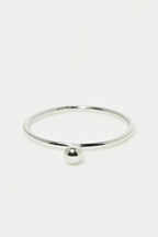 Bague "Grima" - Or Blanc 375/1000