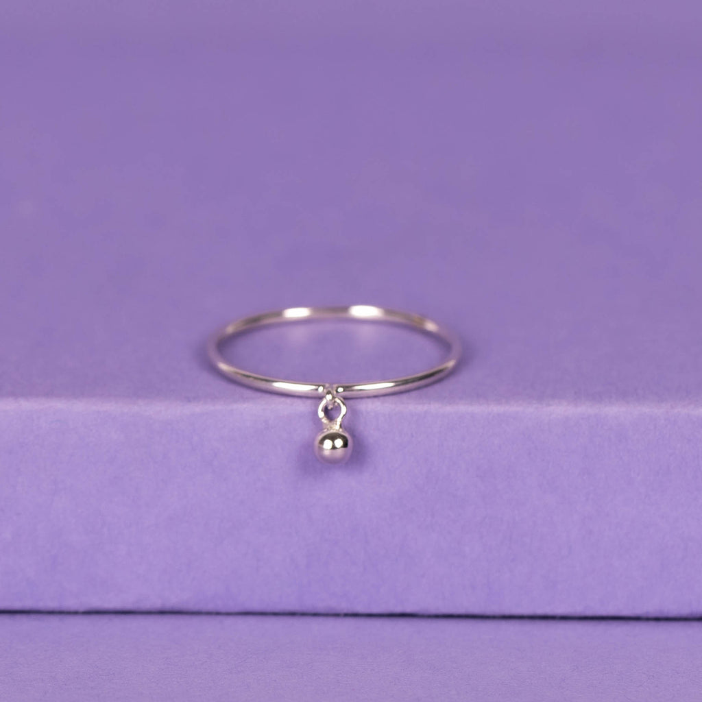 Bague "Grima" - Or Blanc 375/1000