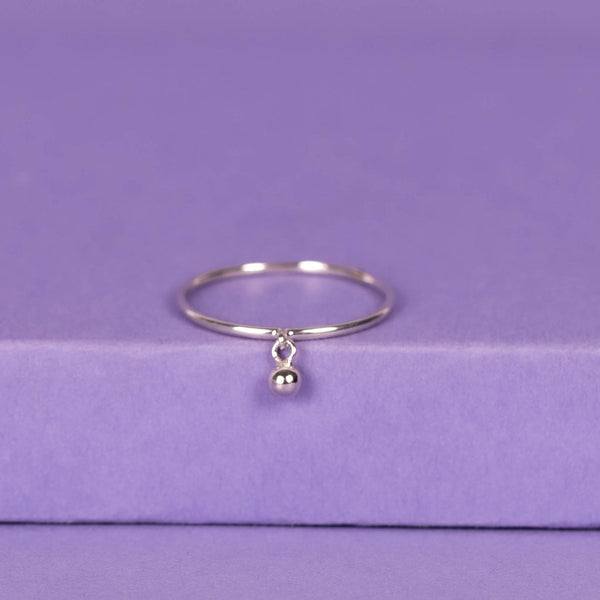 Bague "Grima" - Or Blanc 375/1000