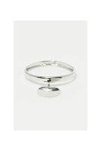 Bague"Médaillon" Or Blanc 375/1000