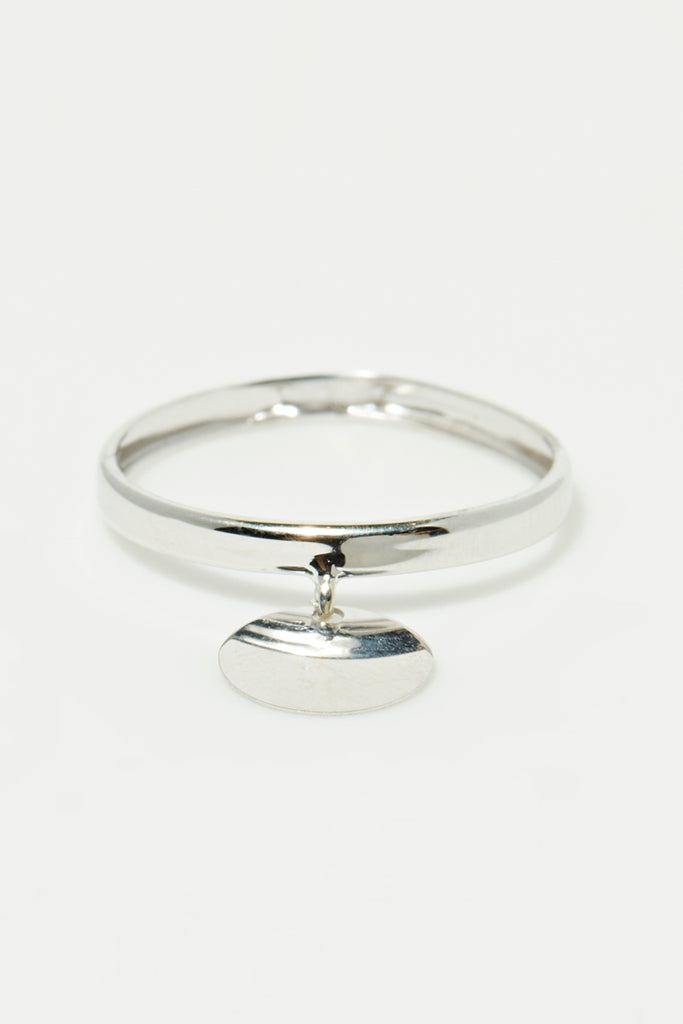 Bague"Médaillon" - Or Blanc 375/1000