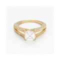Bague "La Merveilleuse" Or Jaune 375/1000 Et Zirconium