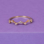 Bague "Fil Amoureux" - Or Jaune 375/1000