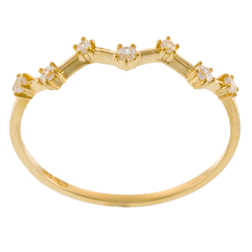 Bague "Fil Amoureux" - Or Jaune 375/1000