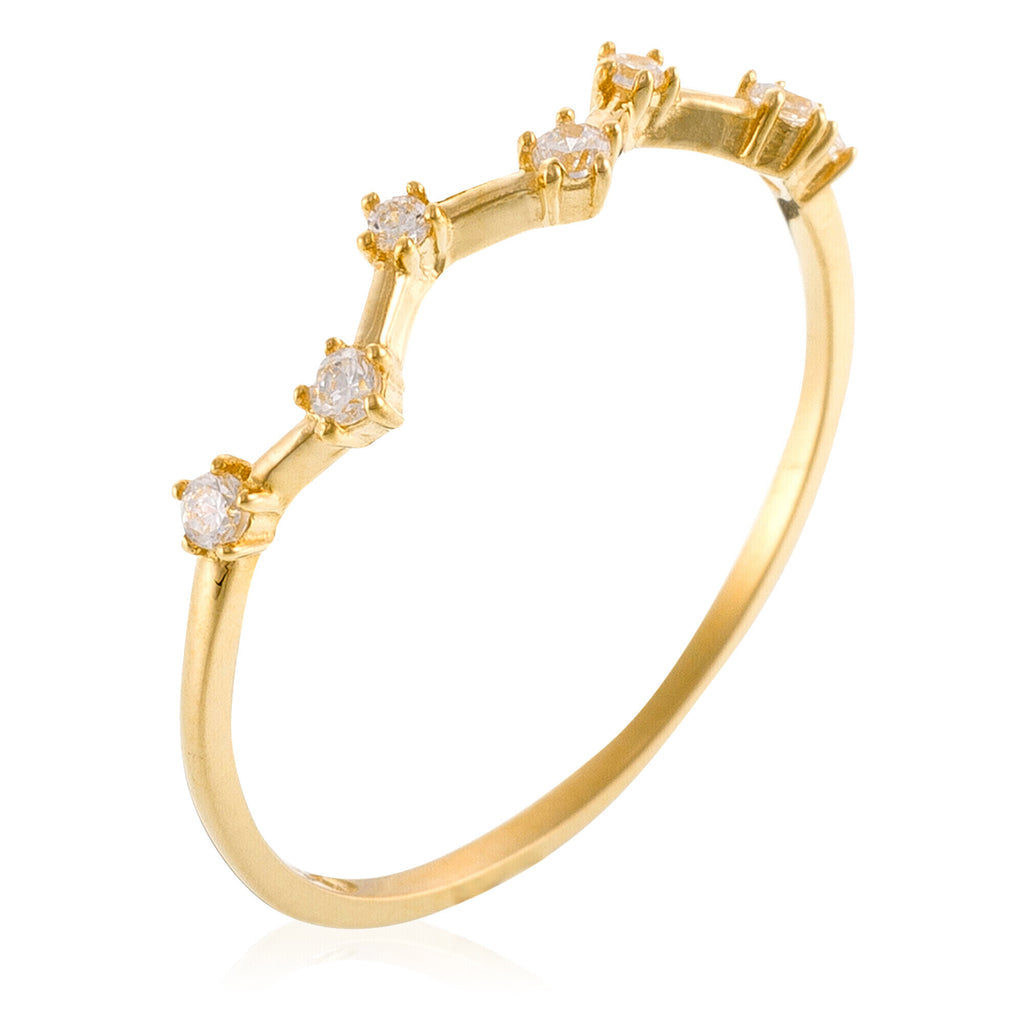 Bague "Fil Amoureux" - Or Jaune 375/1000