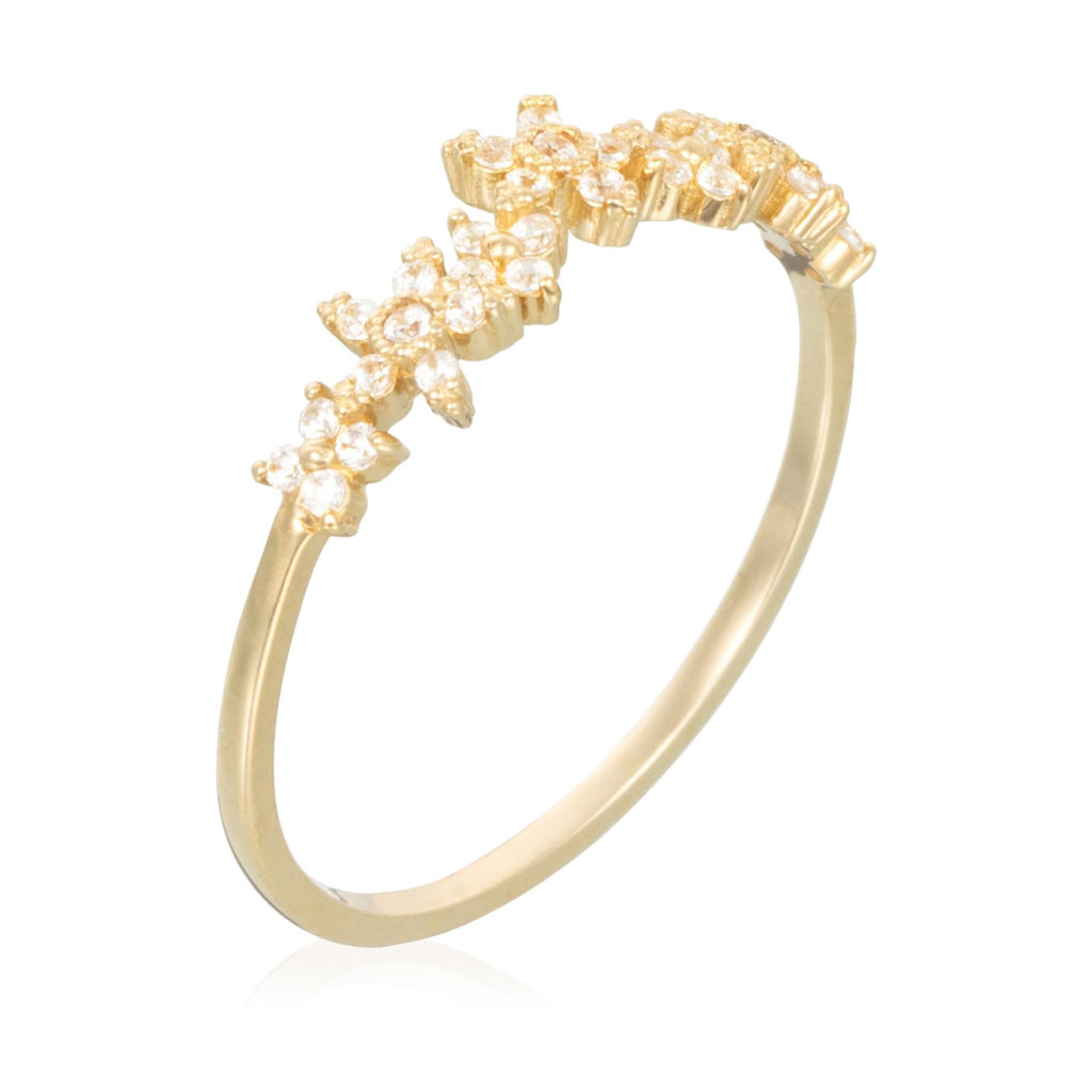 Bague "Cocktail" Or Jaune 375/1000