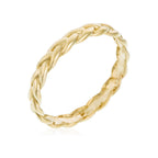 Bague Torsadée Or Jaune 375/1000