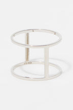 Bague "Jolie Cage Dorée" - Or Blanc 375/1000