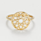 Bague "Varenna "Or Jaune 375/1000