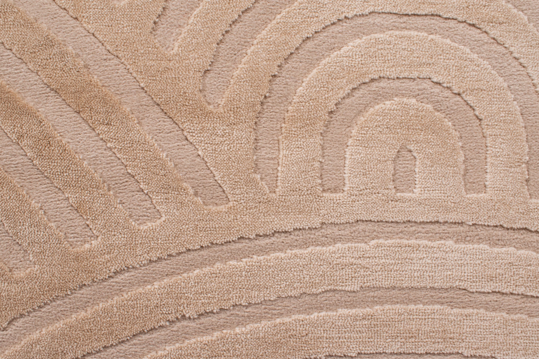 Bianca - Tapis D'Intérieur - Polypropylène - Beige