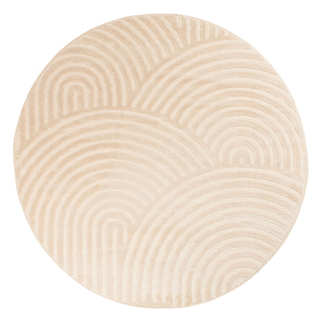 Bianca - Tapis D'Intérieur - Polypropylène - Creme