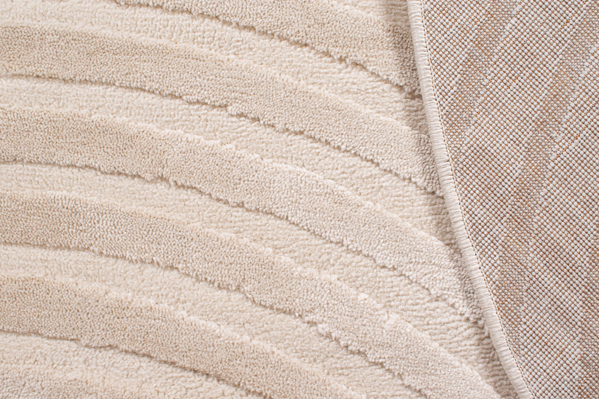 Bianca - Tapis D'Intérieur - Polypropylène - Creme