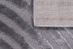 Tapis Bianca 157 - Motif Graphique - Gris - Intérieur