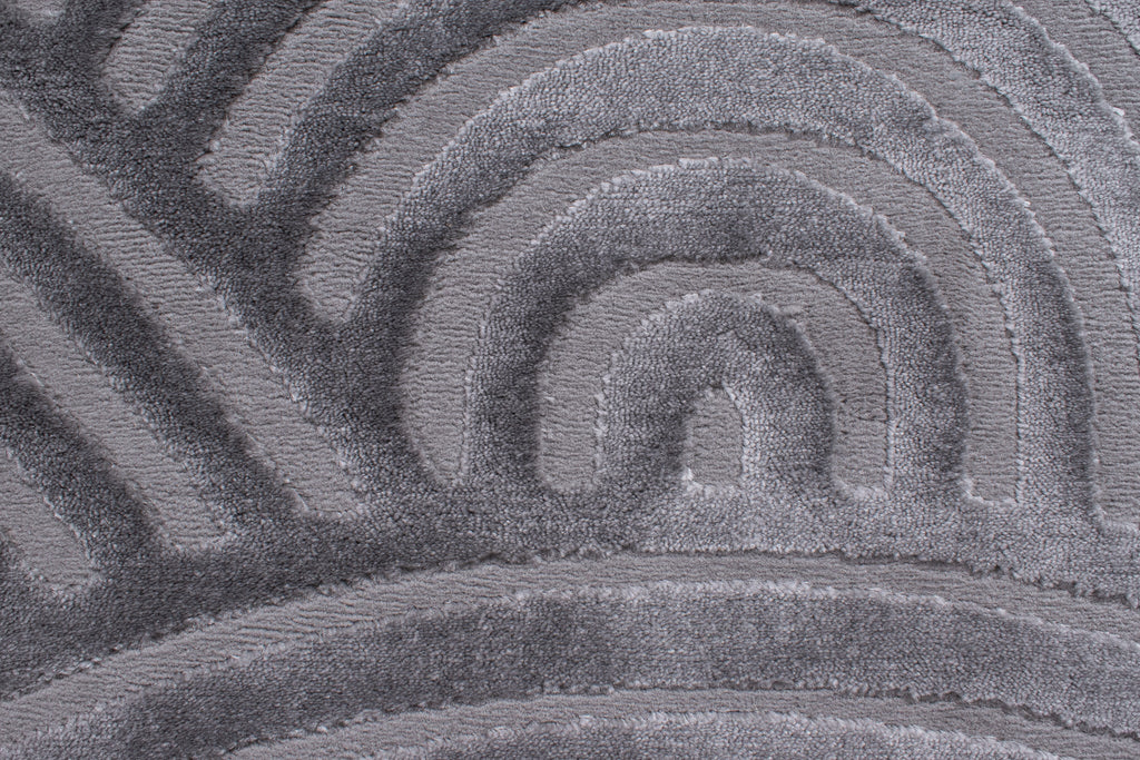 Tapis Bianca 157 - Motif Graphique - Gris - Intérieur