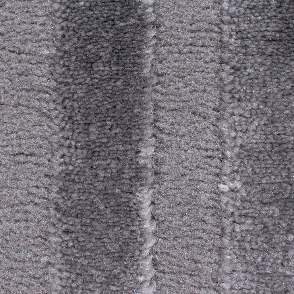 Tapis arc-en-ciel gris avec longs poils en relief : BIA157GRI BIANCA
