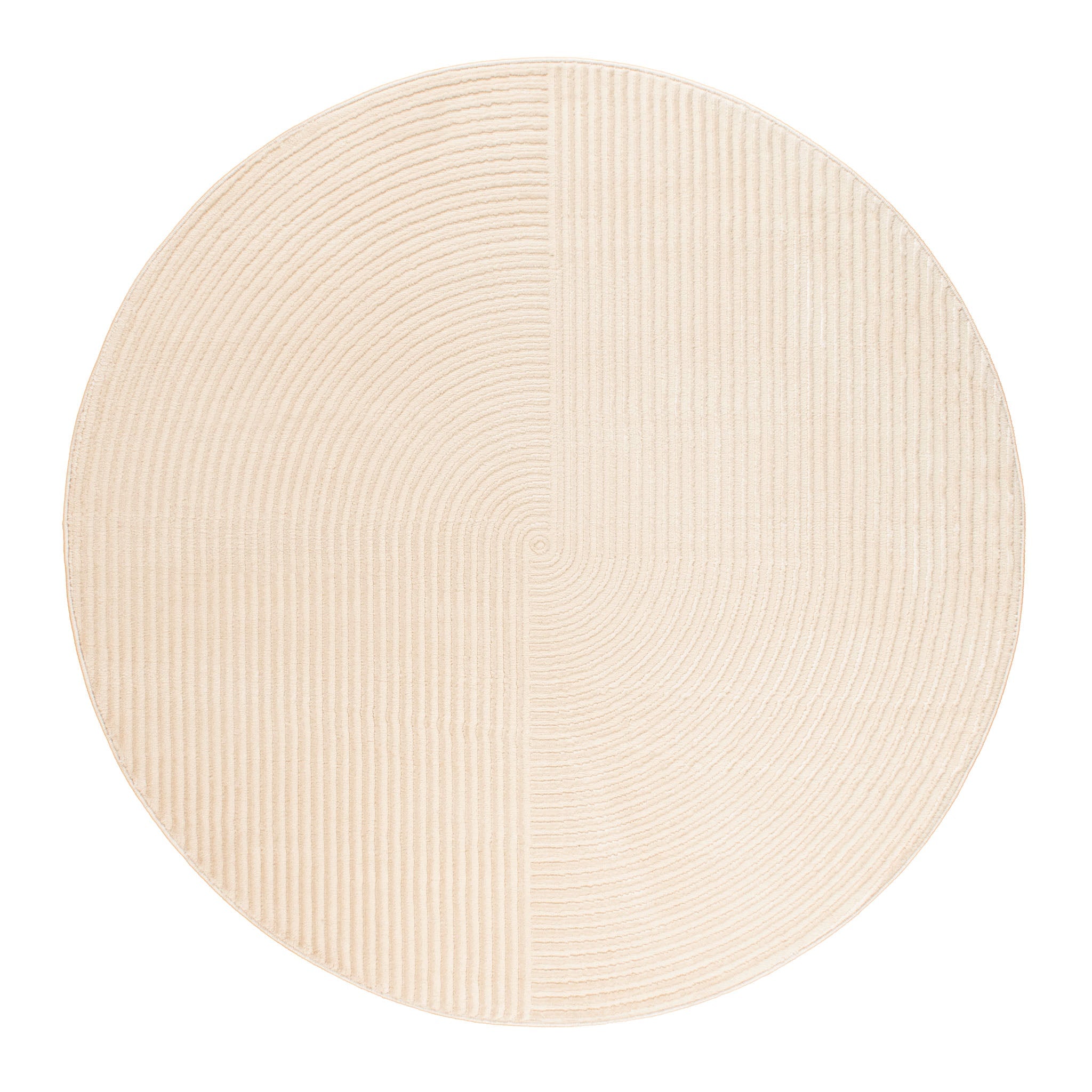 Tapis Bianca 159 - Motif Graphique - Creme - Intérieur
