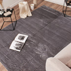 Bianca - Tapis moderne gris à relief - BIA159GRI BIANCA