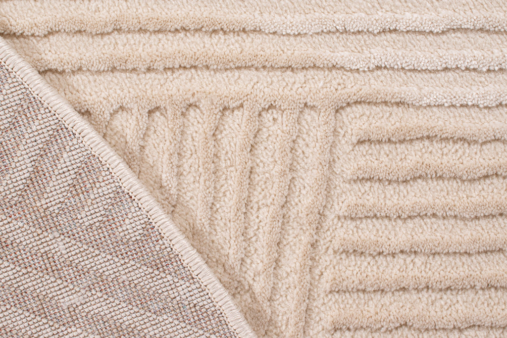 Bianca - Tapis D'Intérieur - Polypropylène - Creme