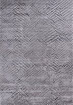 Tapis intérieur poils en relief gris : BIA160GRI BIANCA